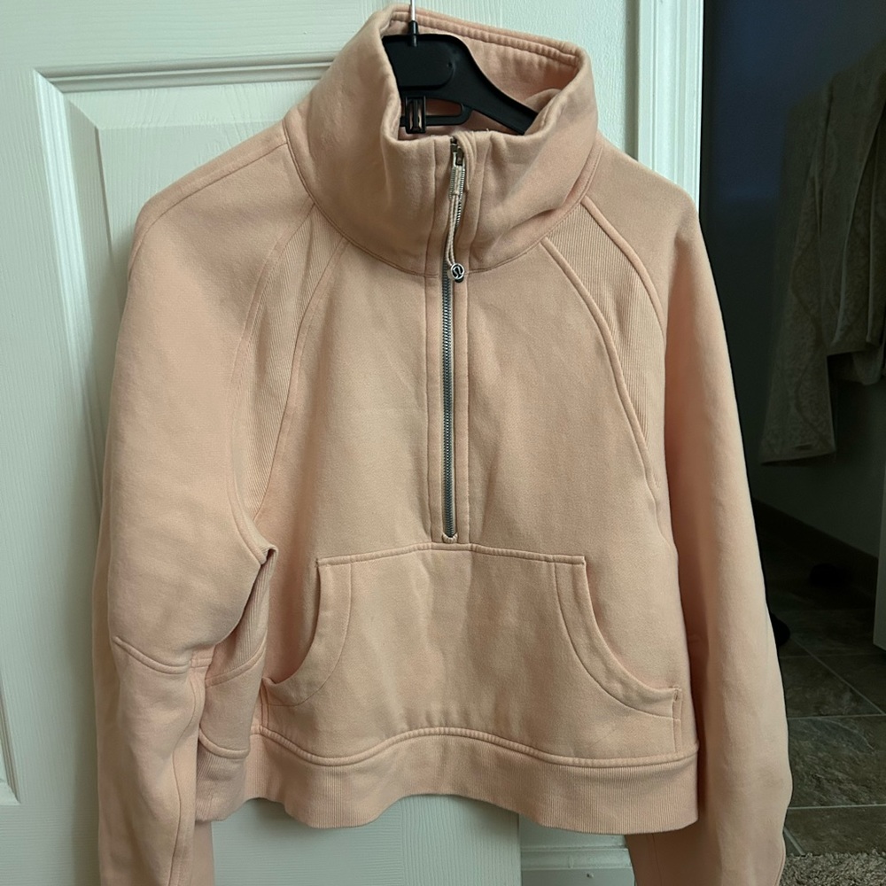 AUTHENTIC LULULEMON SCUBA FUNNEL NECK HALF ZIP